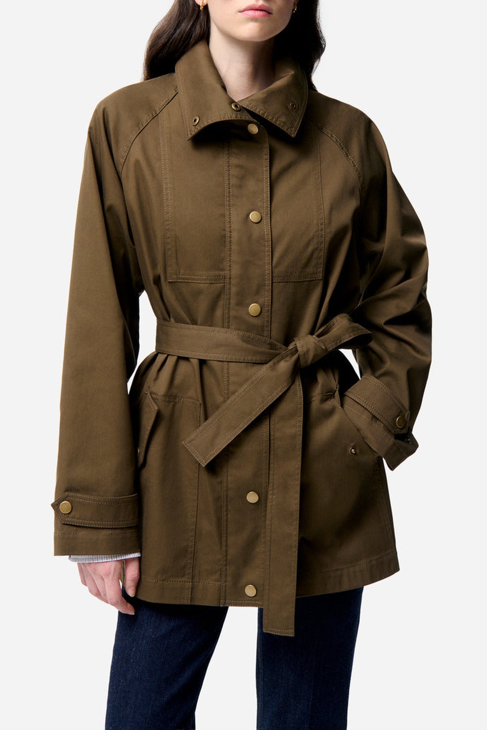 RECO : 170 // Parka Freyja en coton - Militaire