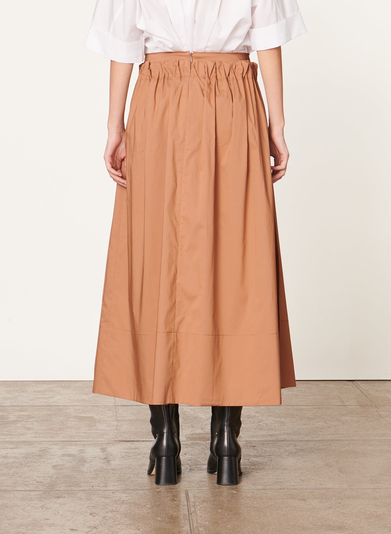 Jupe midi Darling - Fauve