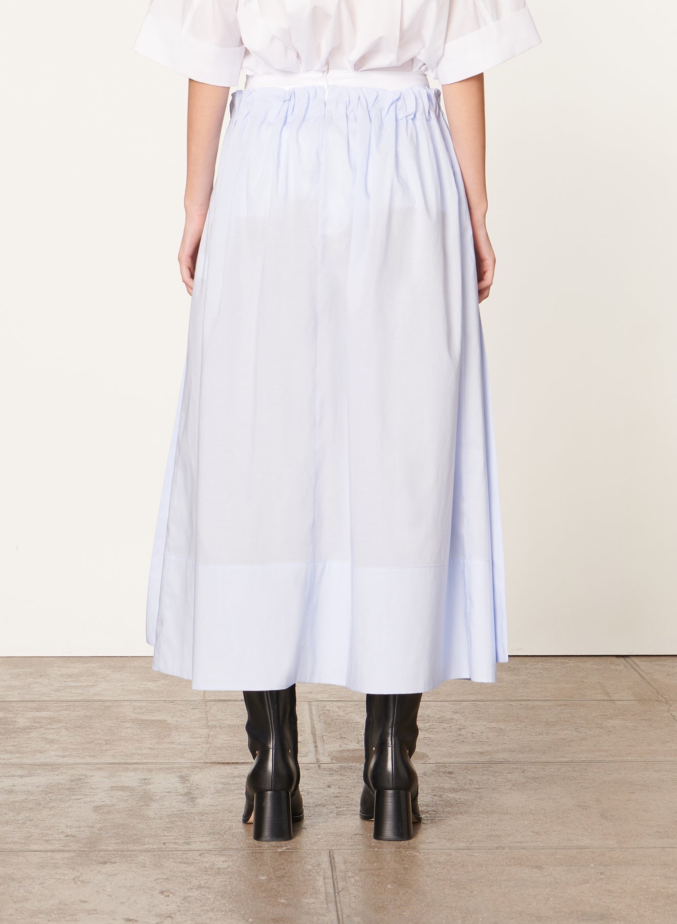Jupe midi Darling - Ciel