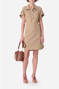 Robe courte Elmina - Blé