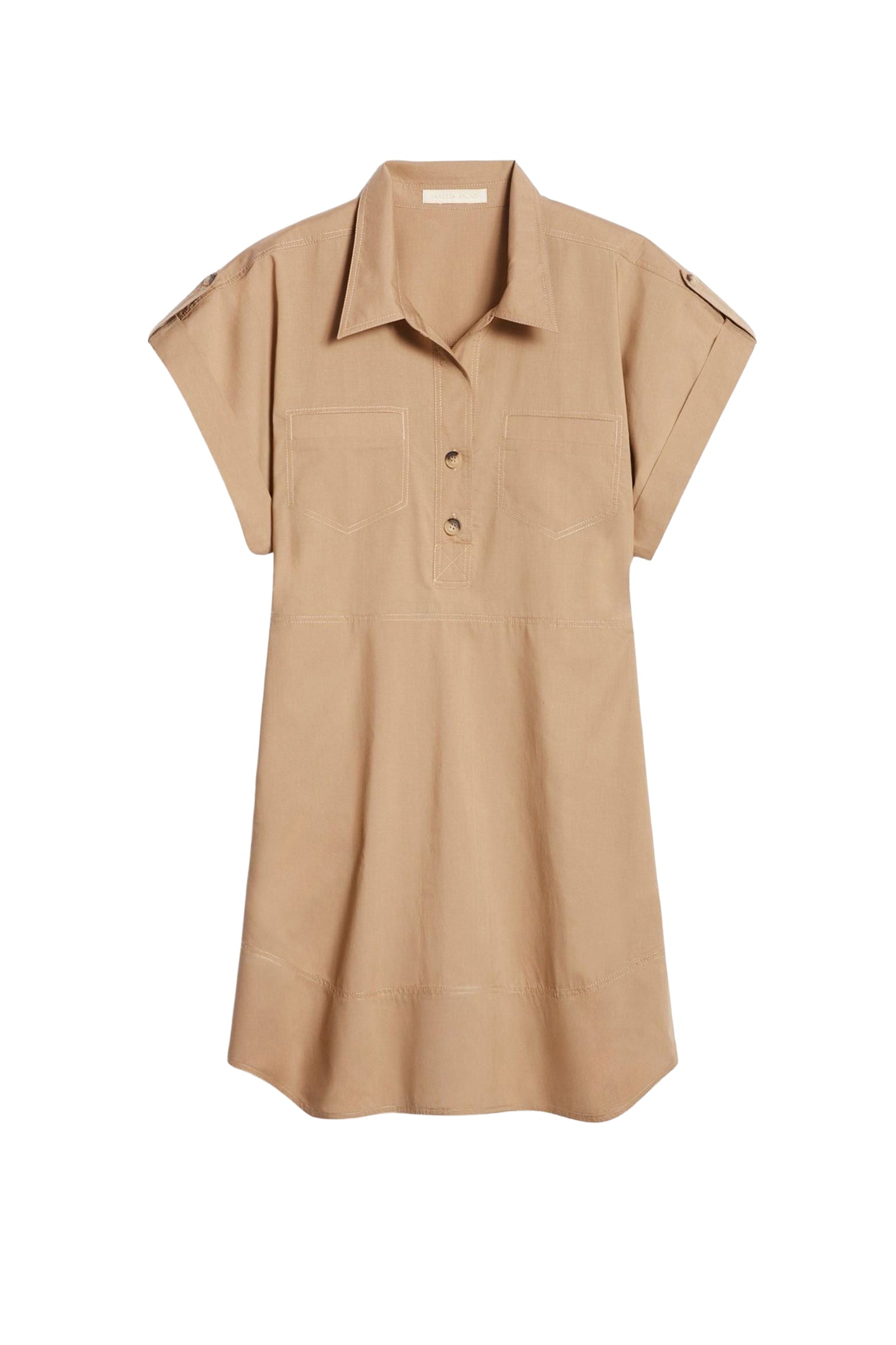 Robe courte Elmina - Blé