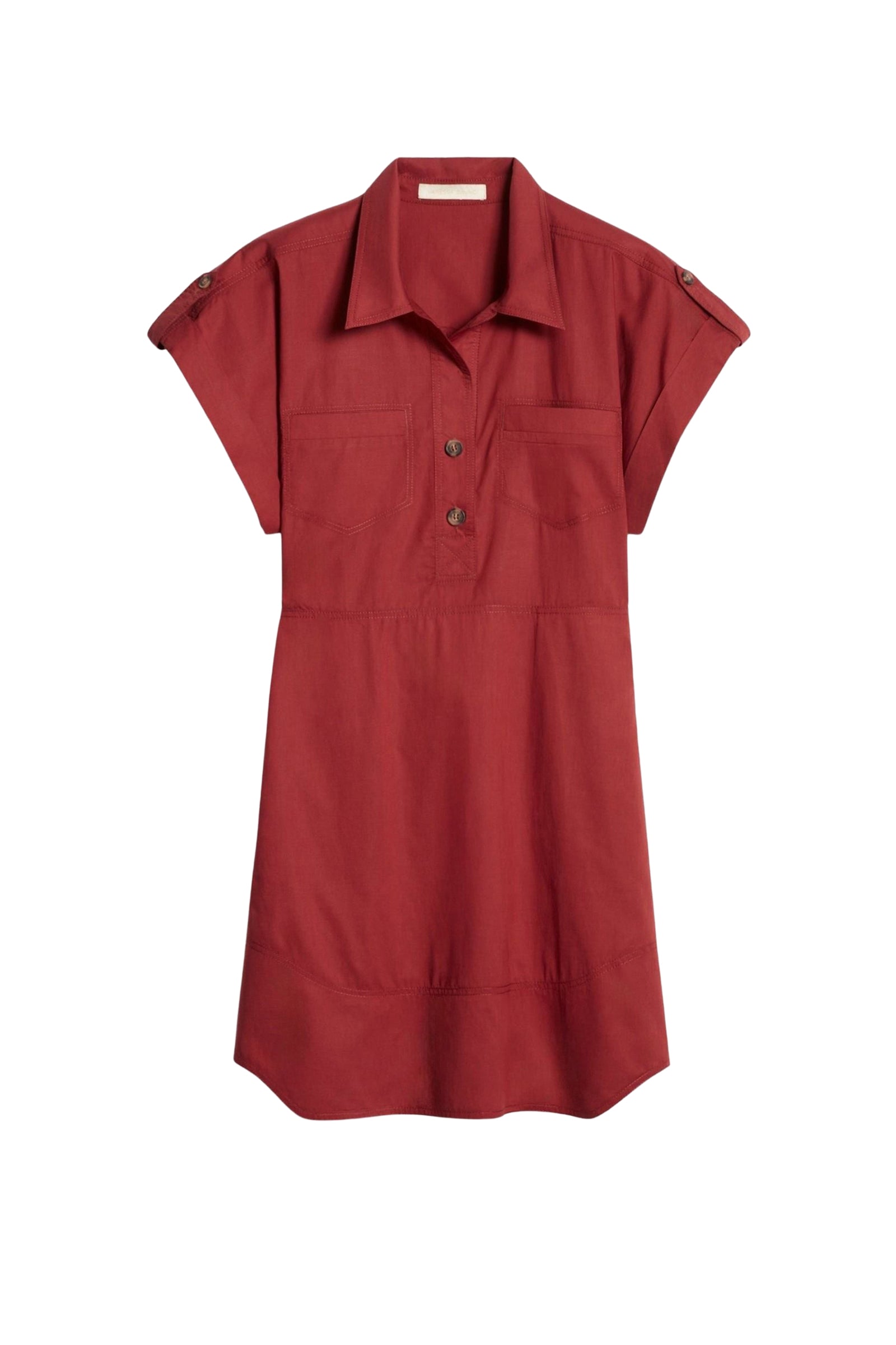 Robe courte Elmina - Roux