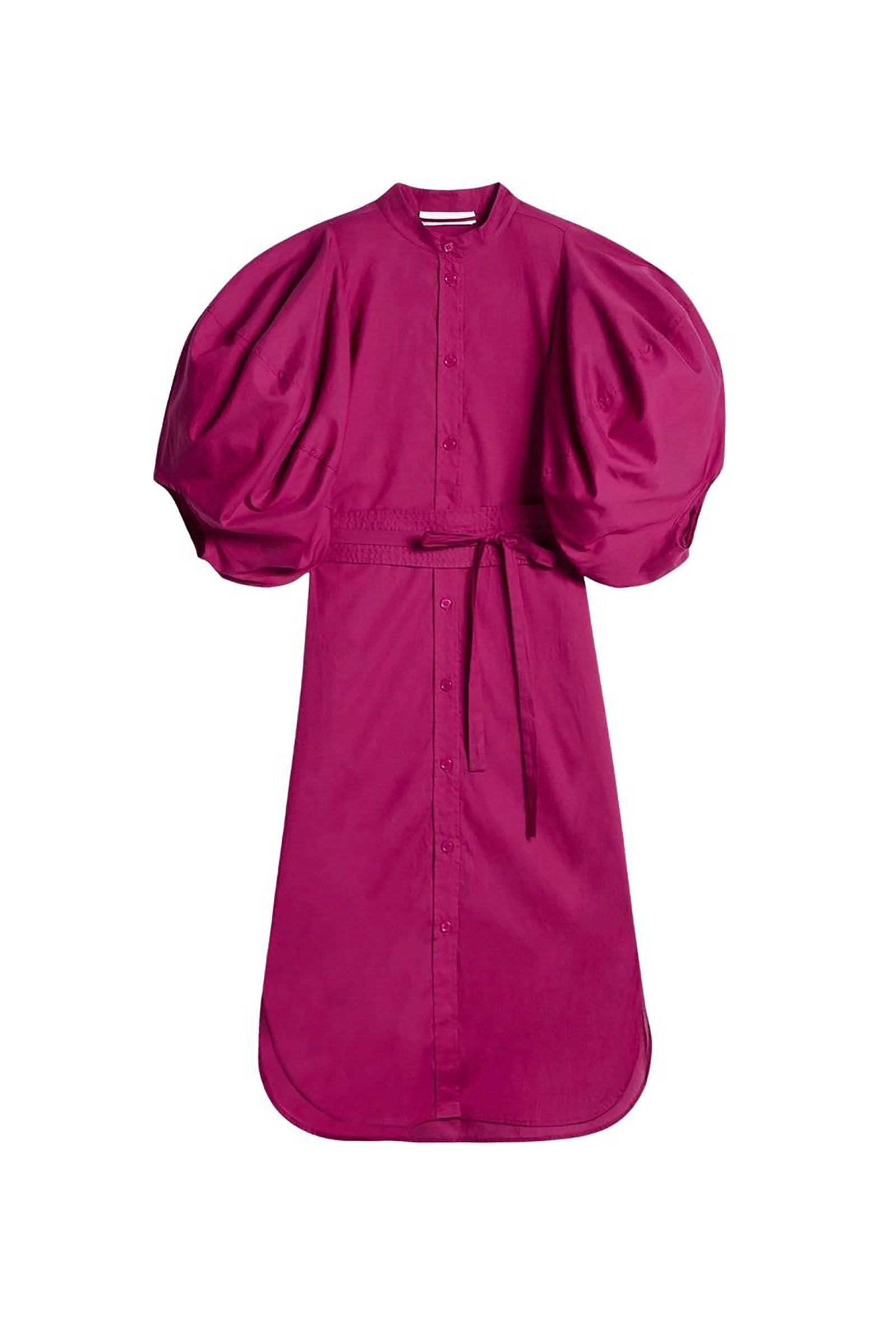 Robe midi Flora - Grenat