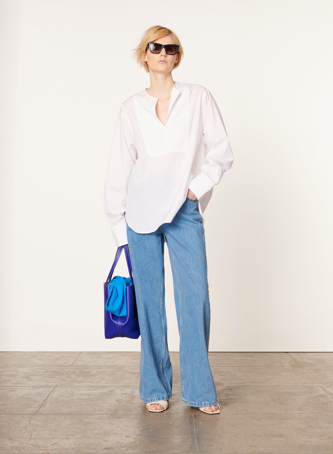 26 QTY NEW // BLANC / Chemise Danny - BLANC