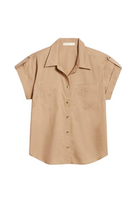Chemise à manches courtes Eloen - Blé