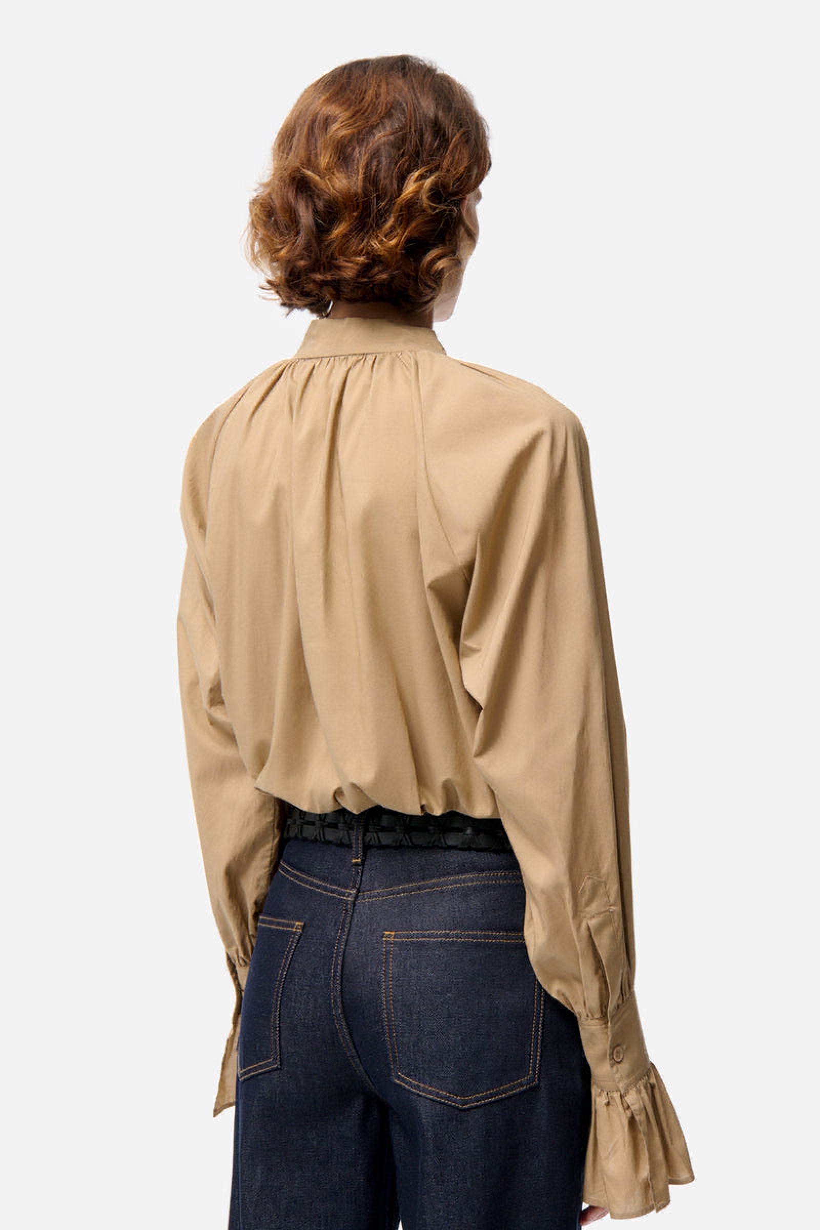 Blouse Fatima en coton - Blé