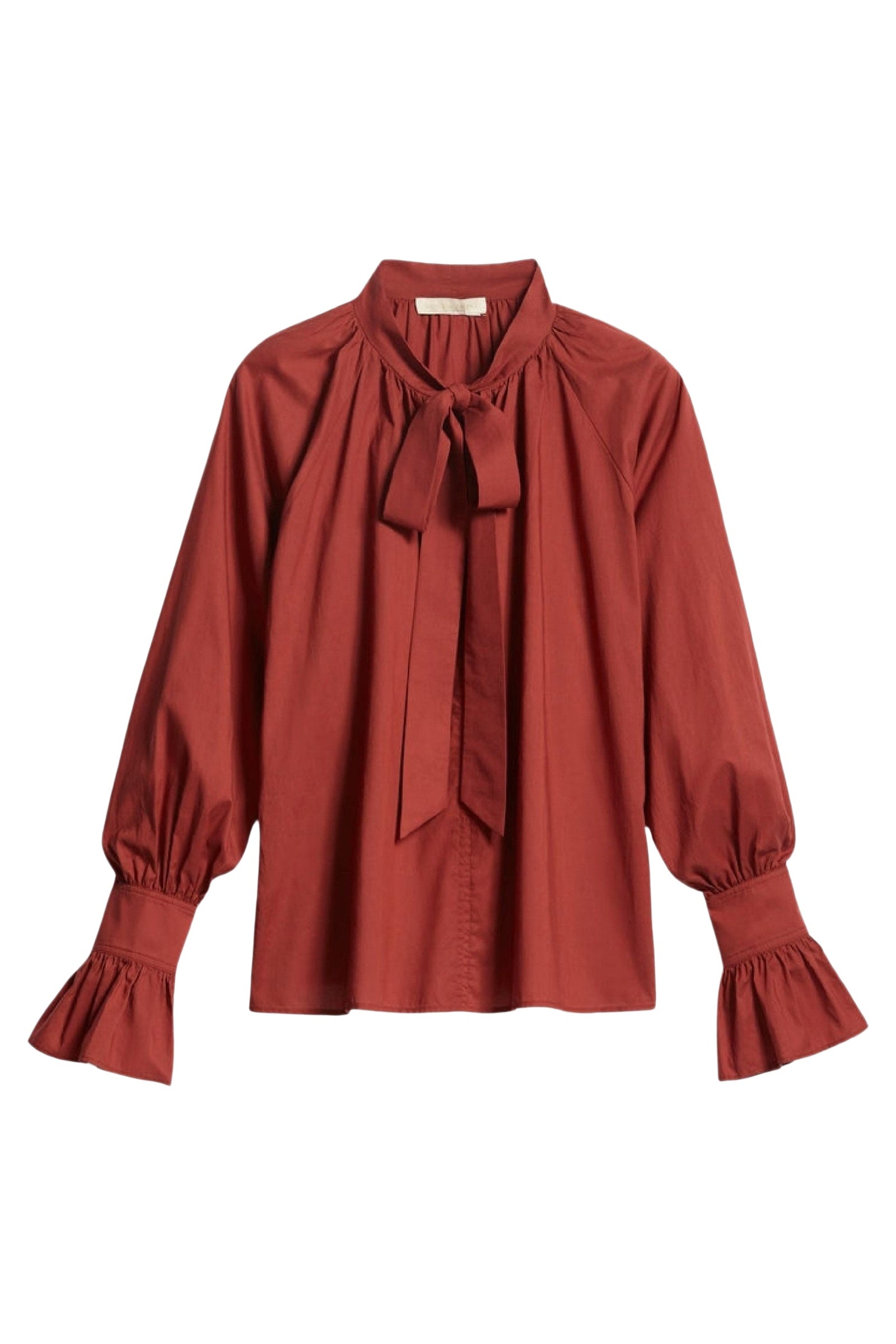 RECO : 130 // Blouse Fatima en coton - Rouille