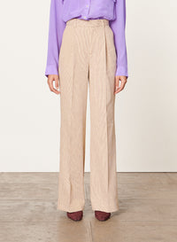 24 QTY NEW // CAFE / Pantalon Cyrano - CAFE