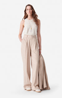 24 QTY NEW // CAFE / Pantalon Cyrano - CAFE