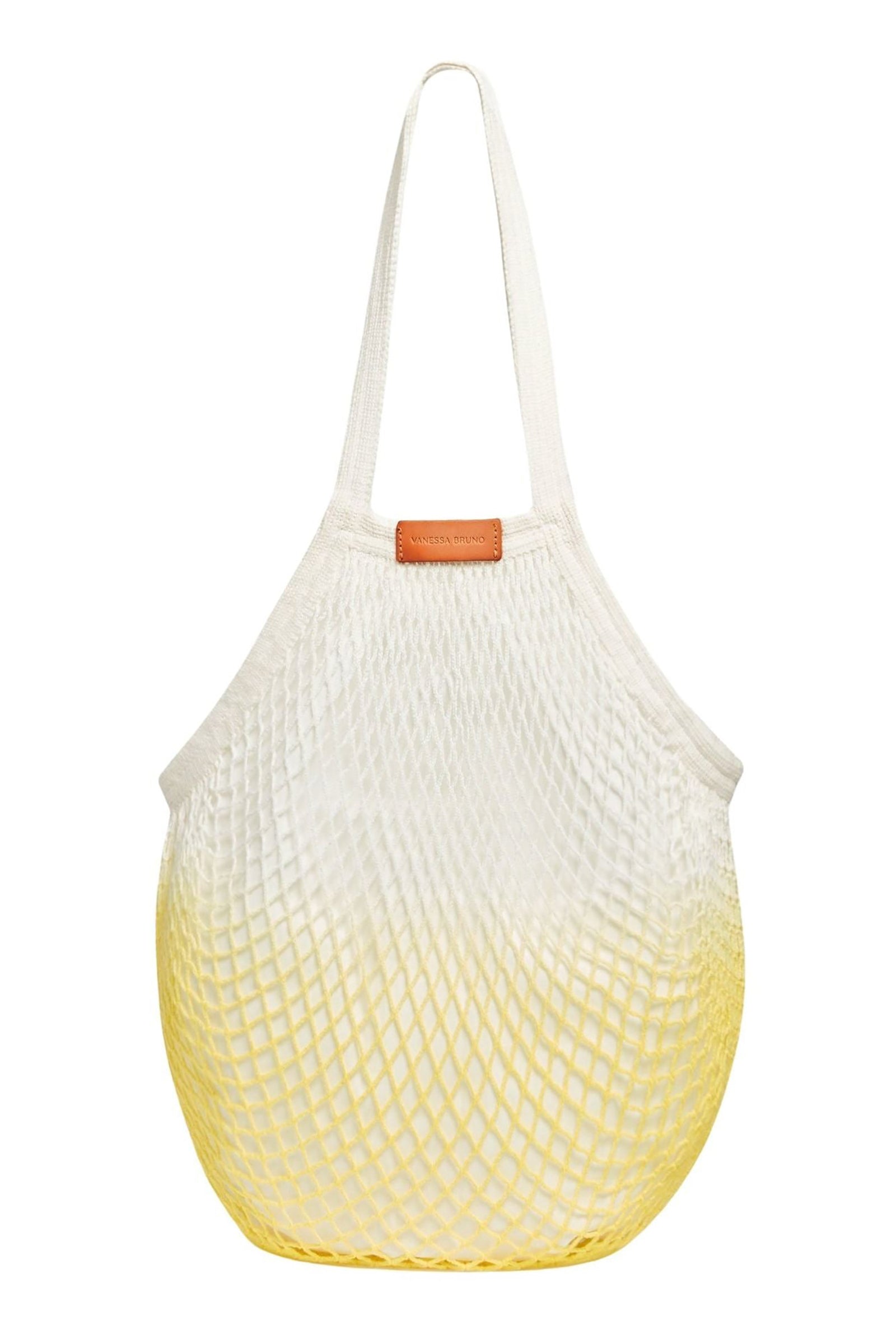 15 QTY RELIQUAT 40 // BLANC/JAUNE FLUO / Sac Filet - BLANC/JAUNE FLUO