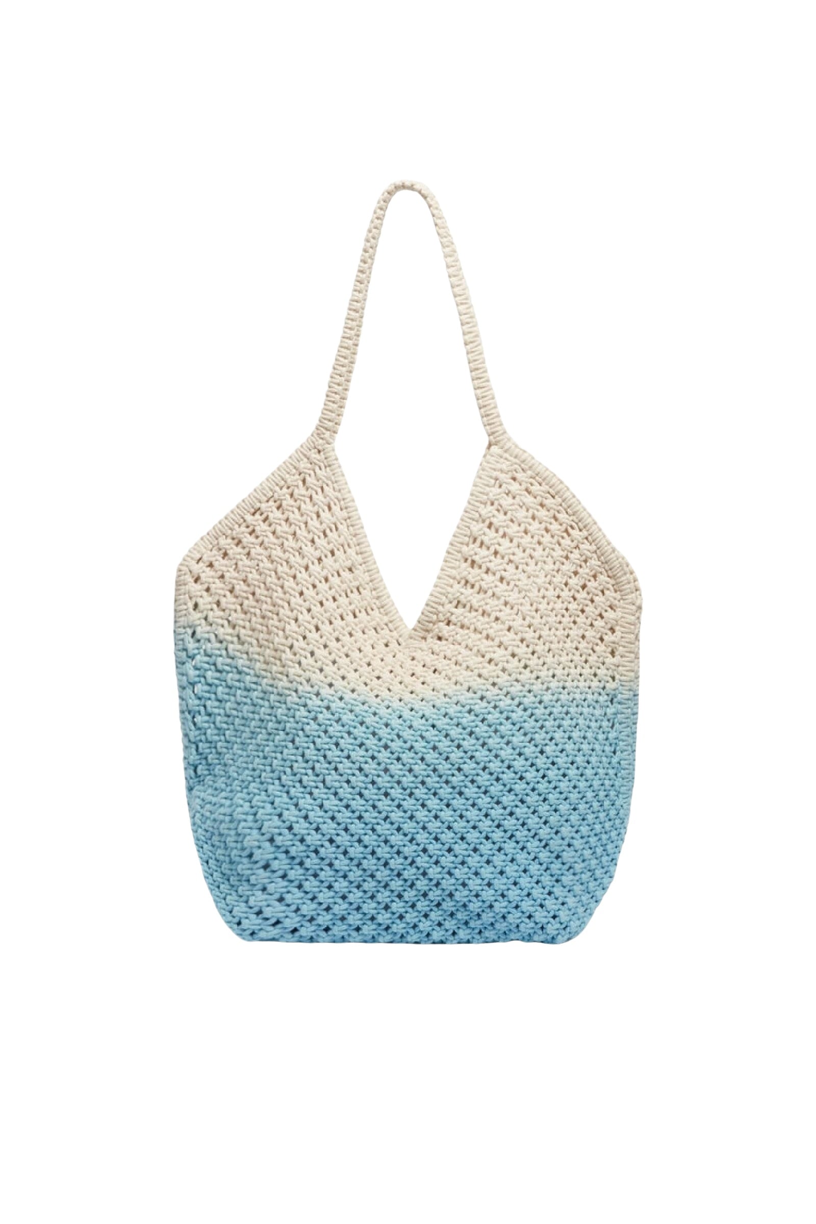 RECO : 95 // Sac Filet en coton - Ciel