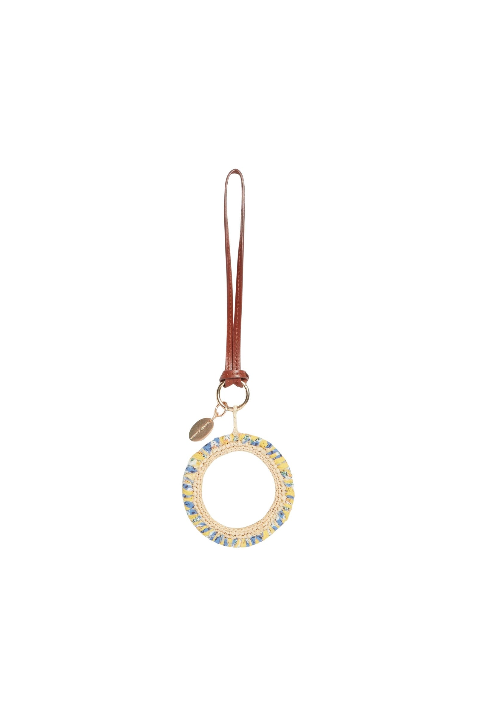 Charms Miroir en raphia - Multicolore