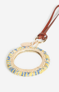 Charms Miroir en raphia - Multicolore