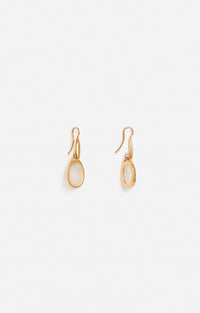 28 QTY NEW // BLANC / Boucles D'Oreilles - BLANC