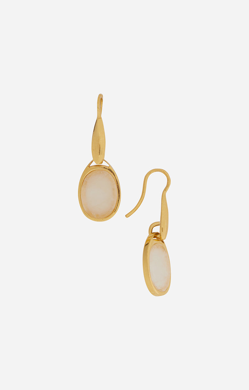 28 QTY NEW // BLANC / Boucles D'Oreilles - BLANC