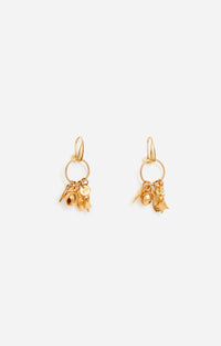 Boucles d'oreilles à charms - Or