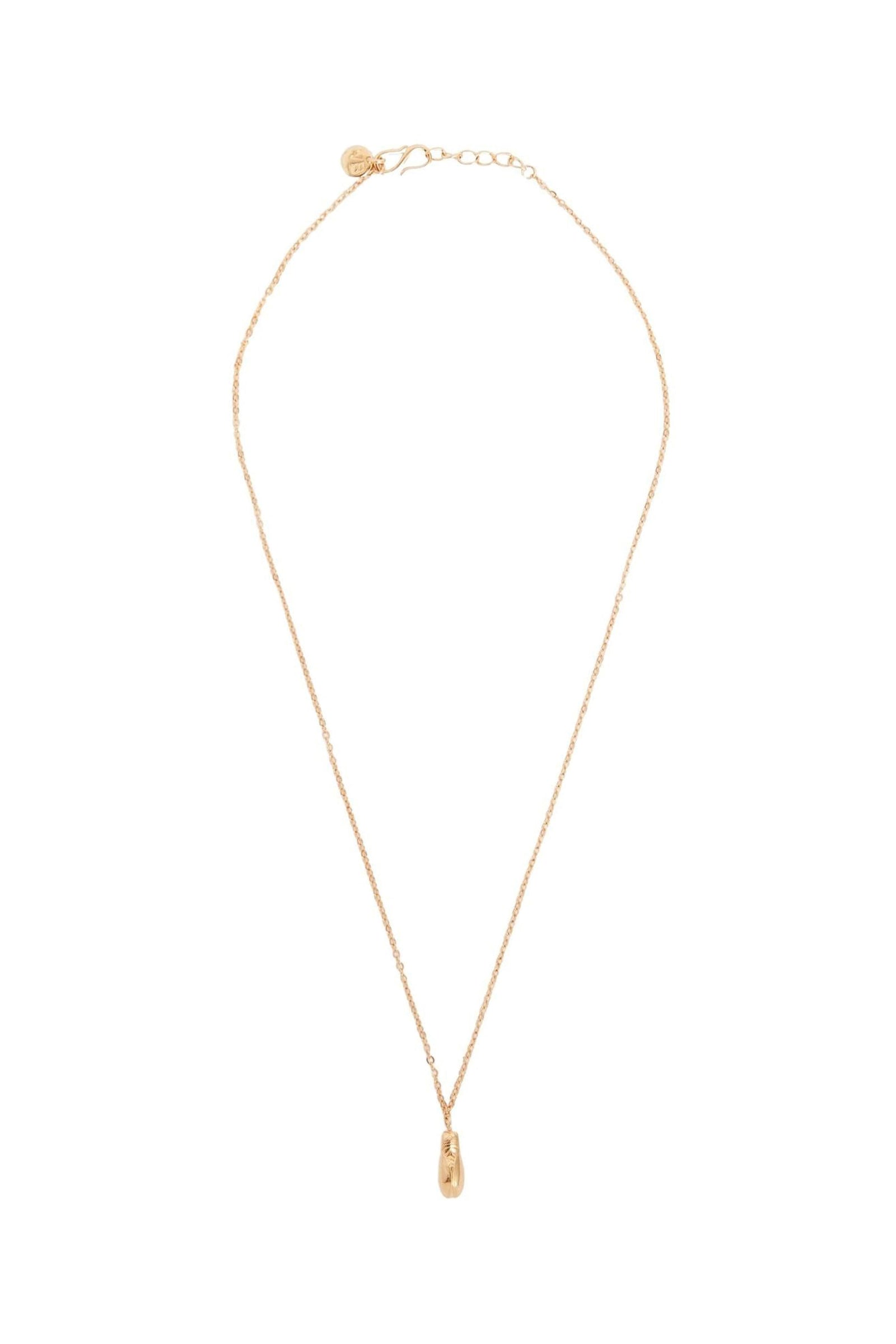 Collier médaillon cigale en laiton - Or