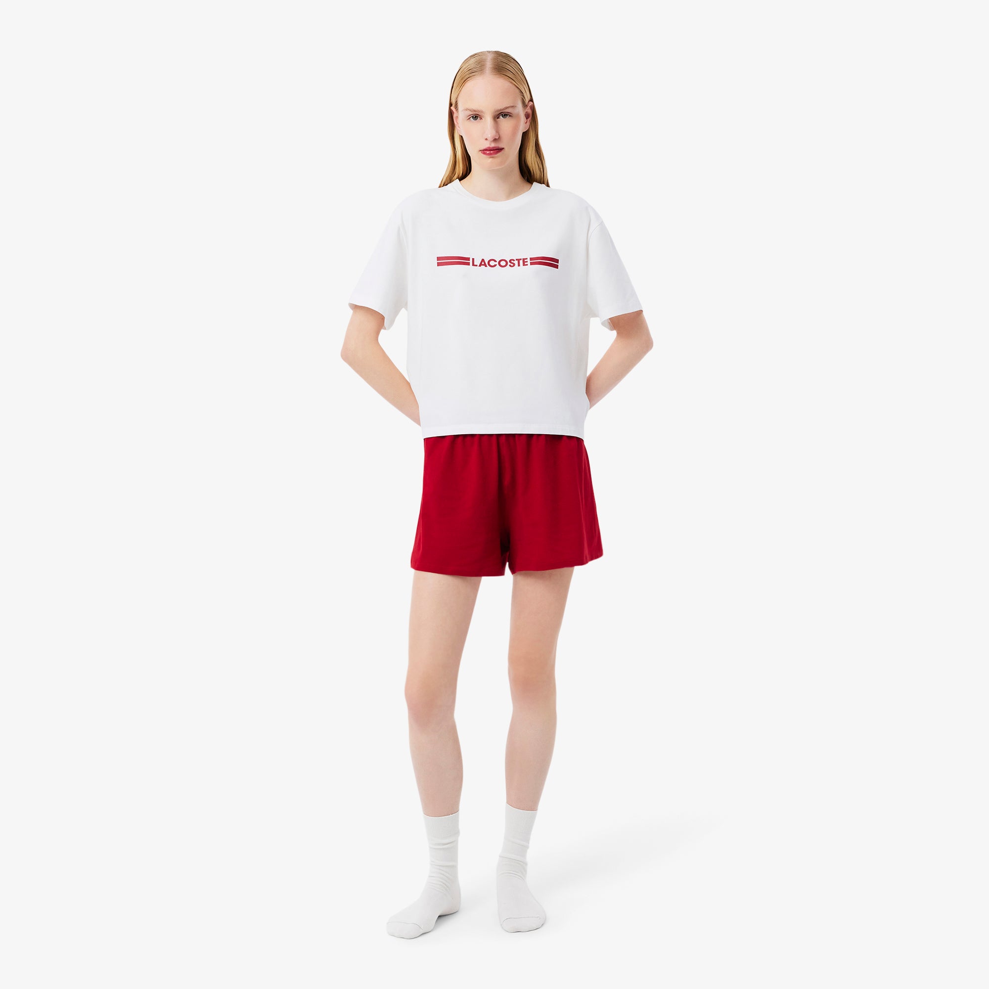 Pyjamas Set LW - Blanc & Coccinelle