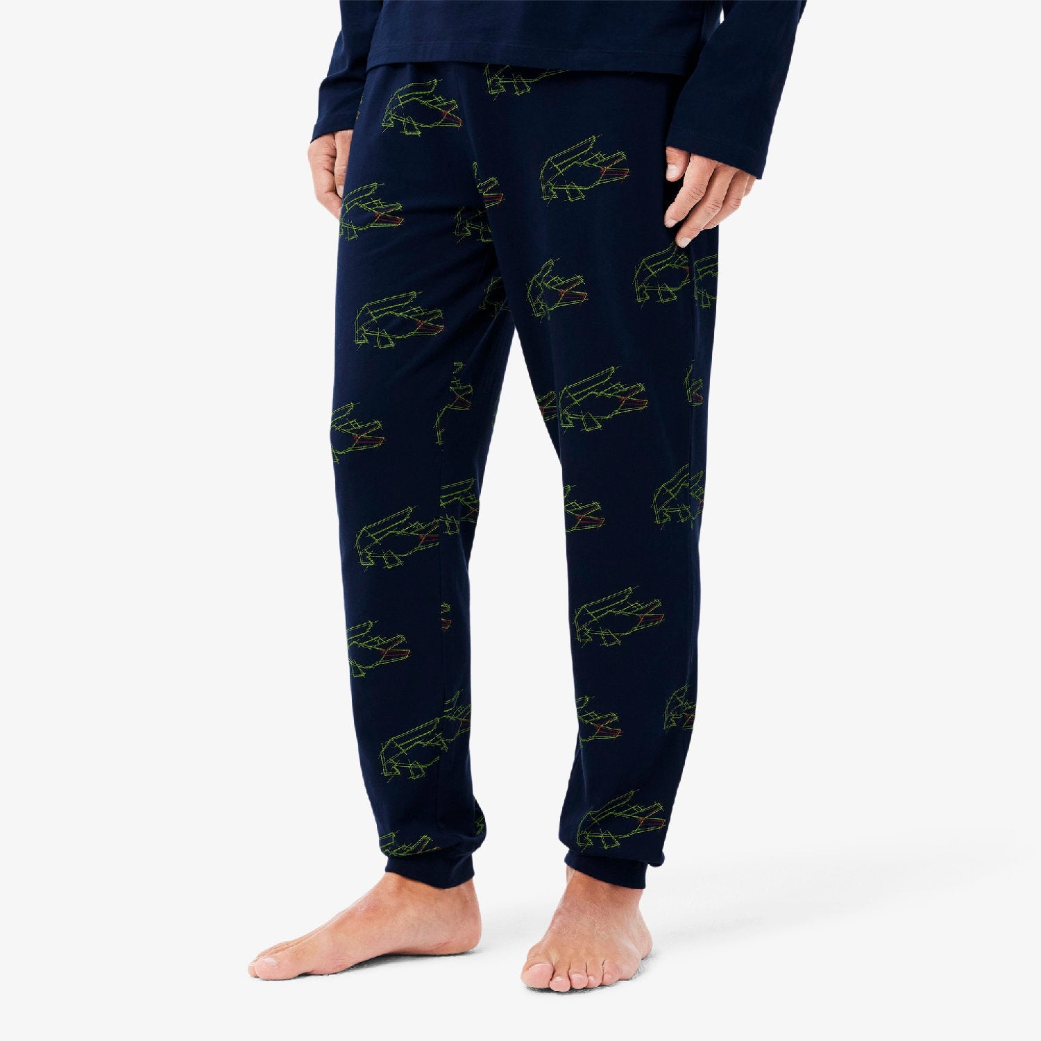 Ensemble de pyjama à manches longues - Marine & Brasilia