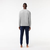 Long-sleeved pyjama set - Navy & Silver