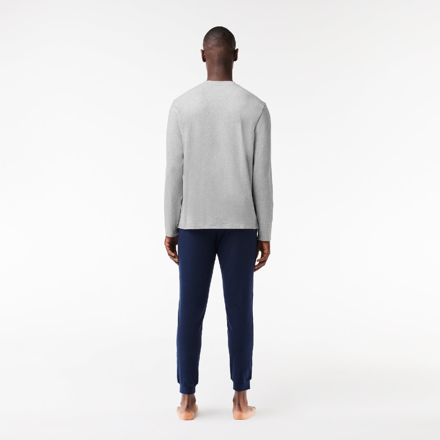 Ensemble de pyjama à manches longues - Marine & Argent