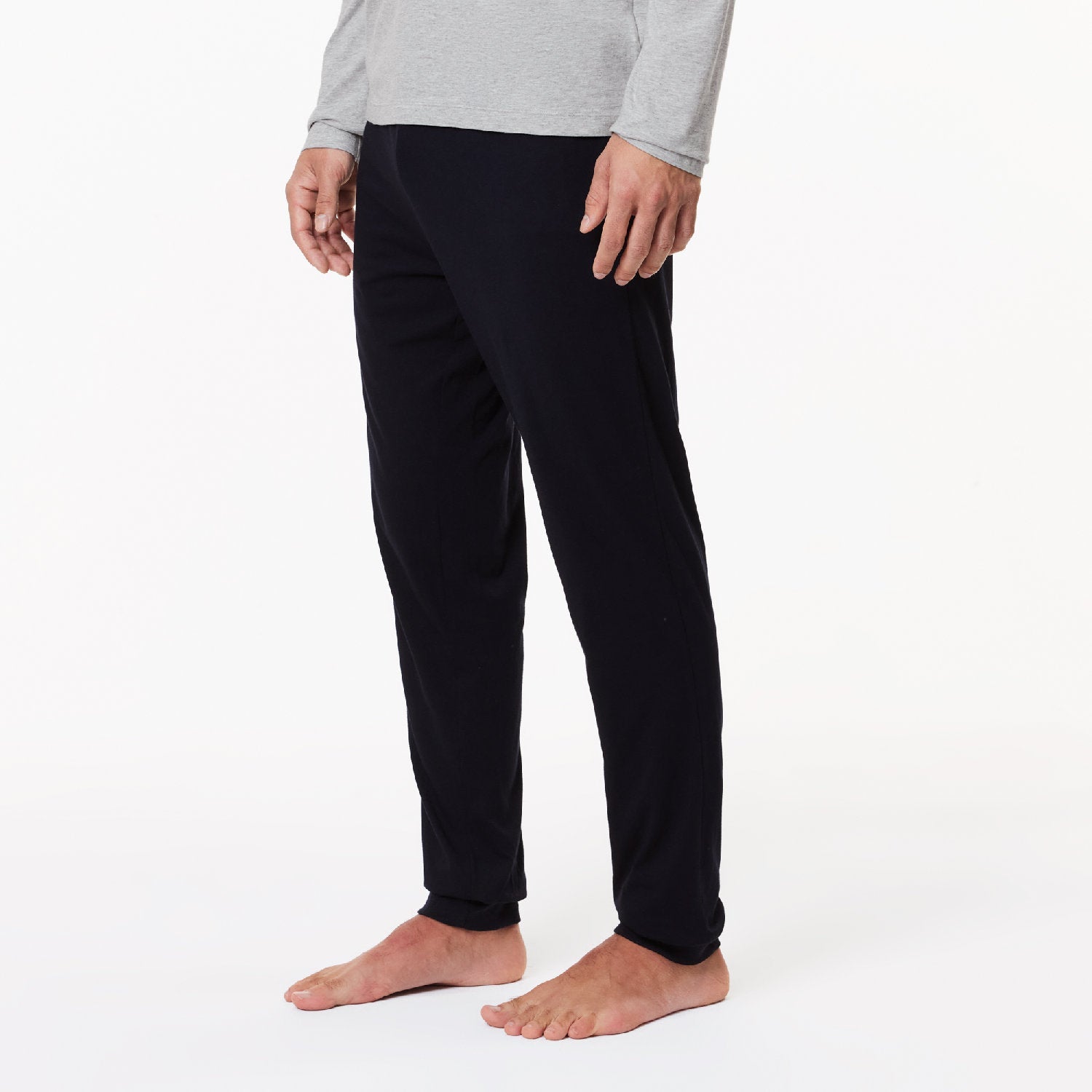 Ensemble de pyjama à manches longues - Marine & Argent