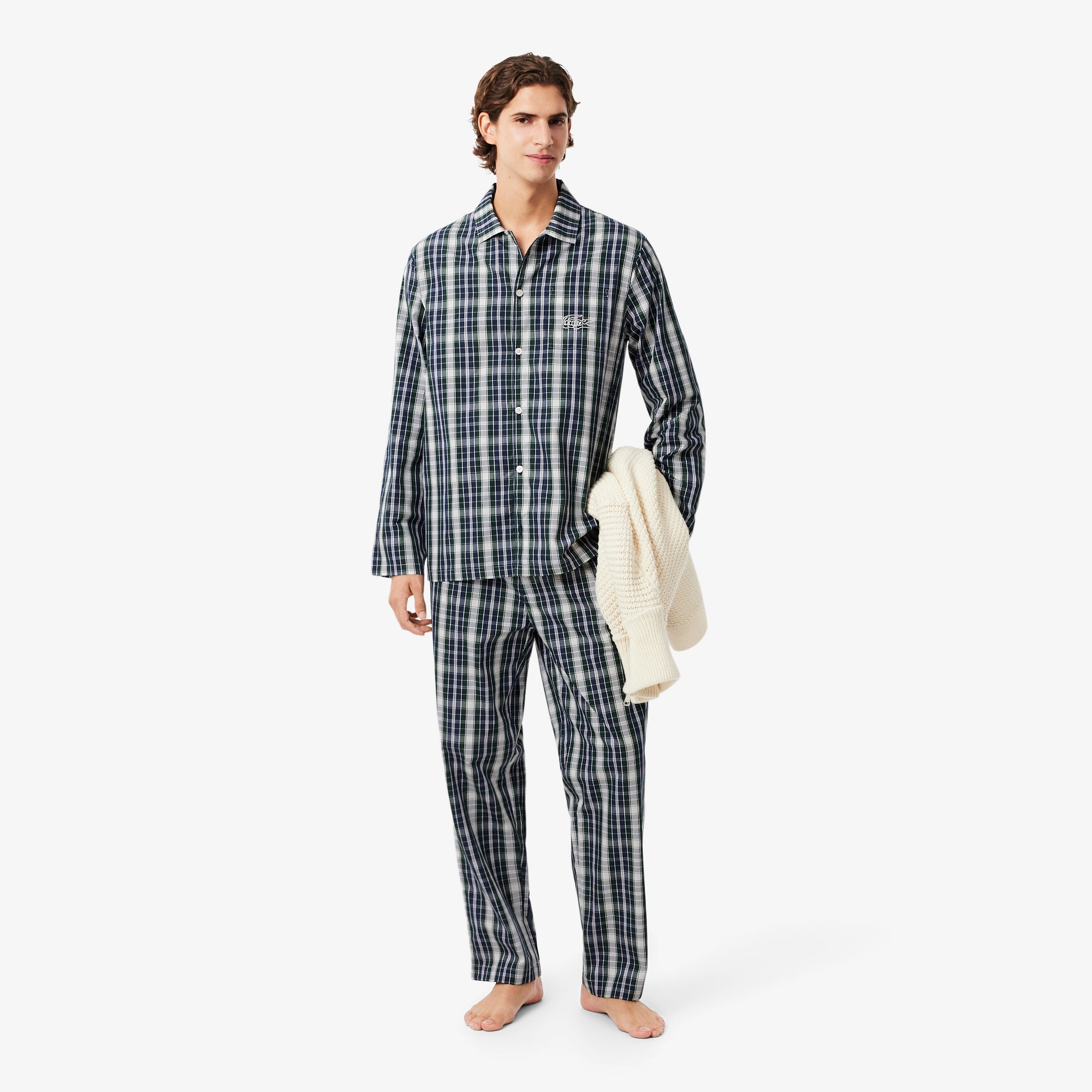 Pyjamas Set LW - Sinople & Marine-Farine