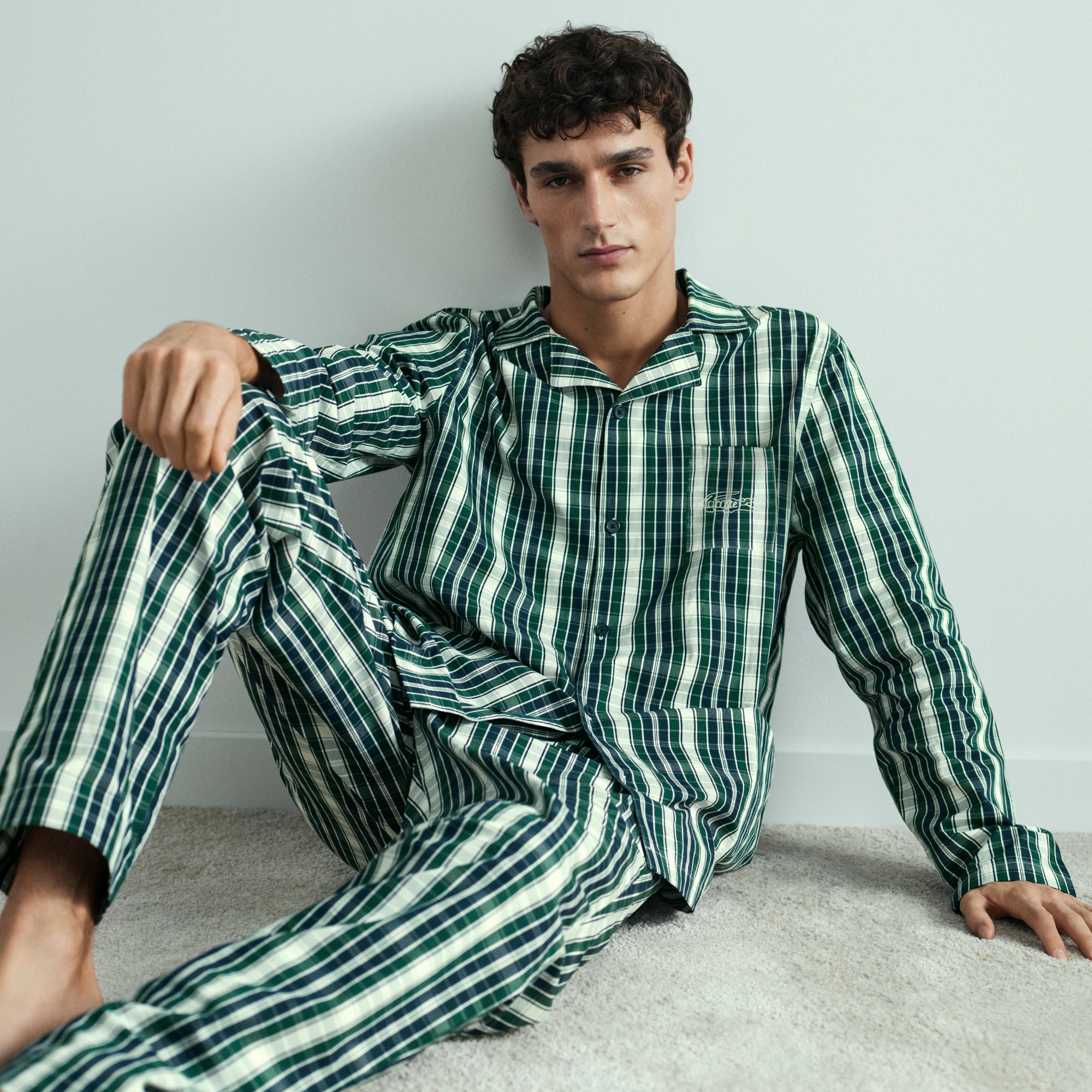 Pyjamas Set LW - Sinople & Marine-Farine