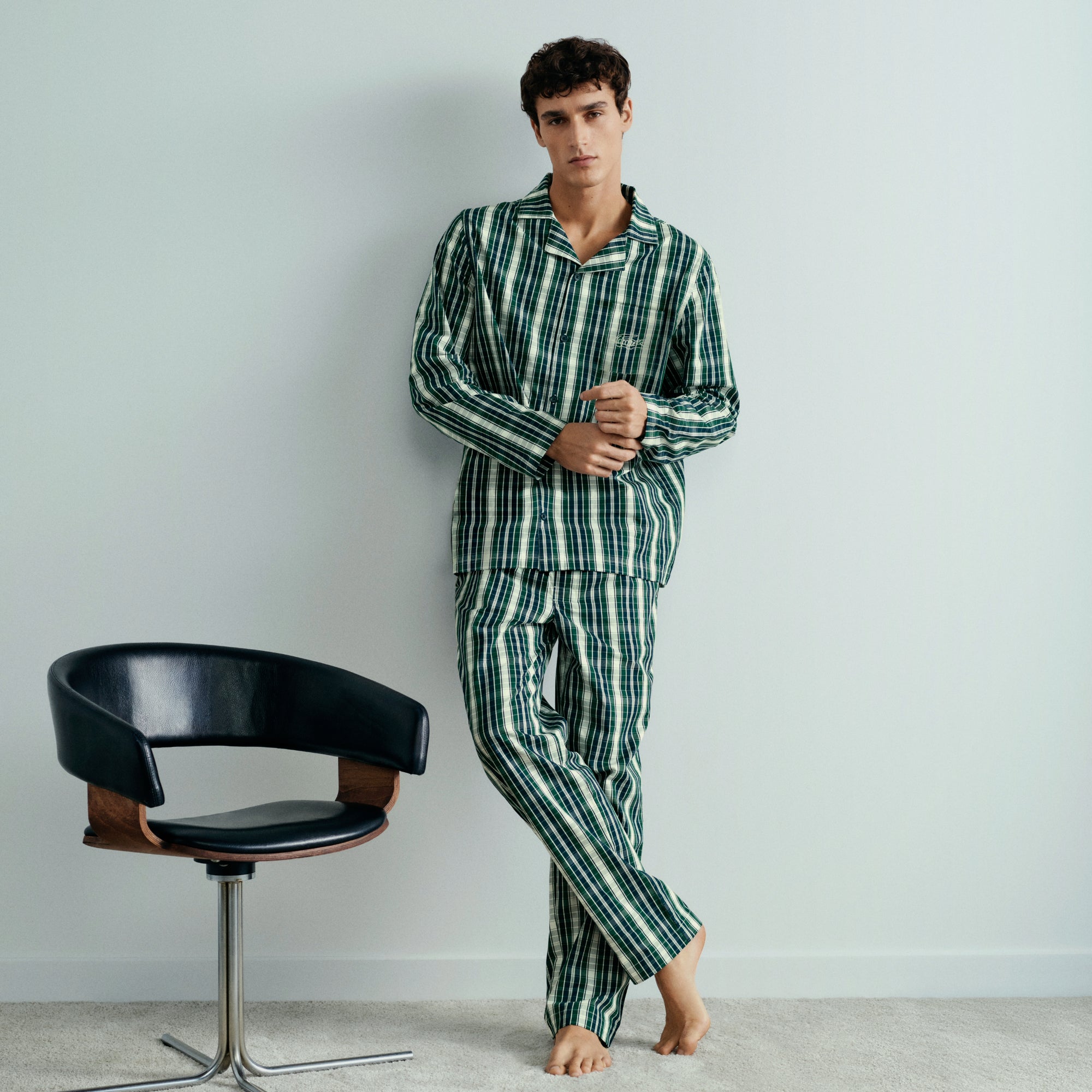 Pyjamas Set LW - Sinople & Marine-Farine