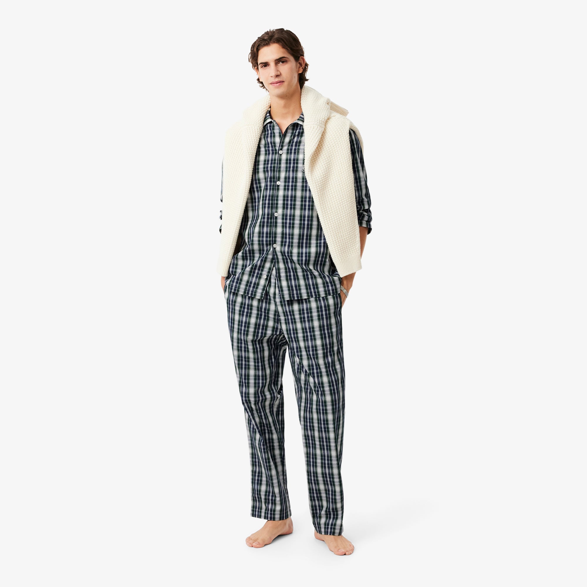 Pyjamas Set LW - Sinople & Marine-Farine