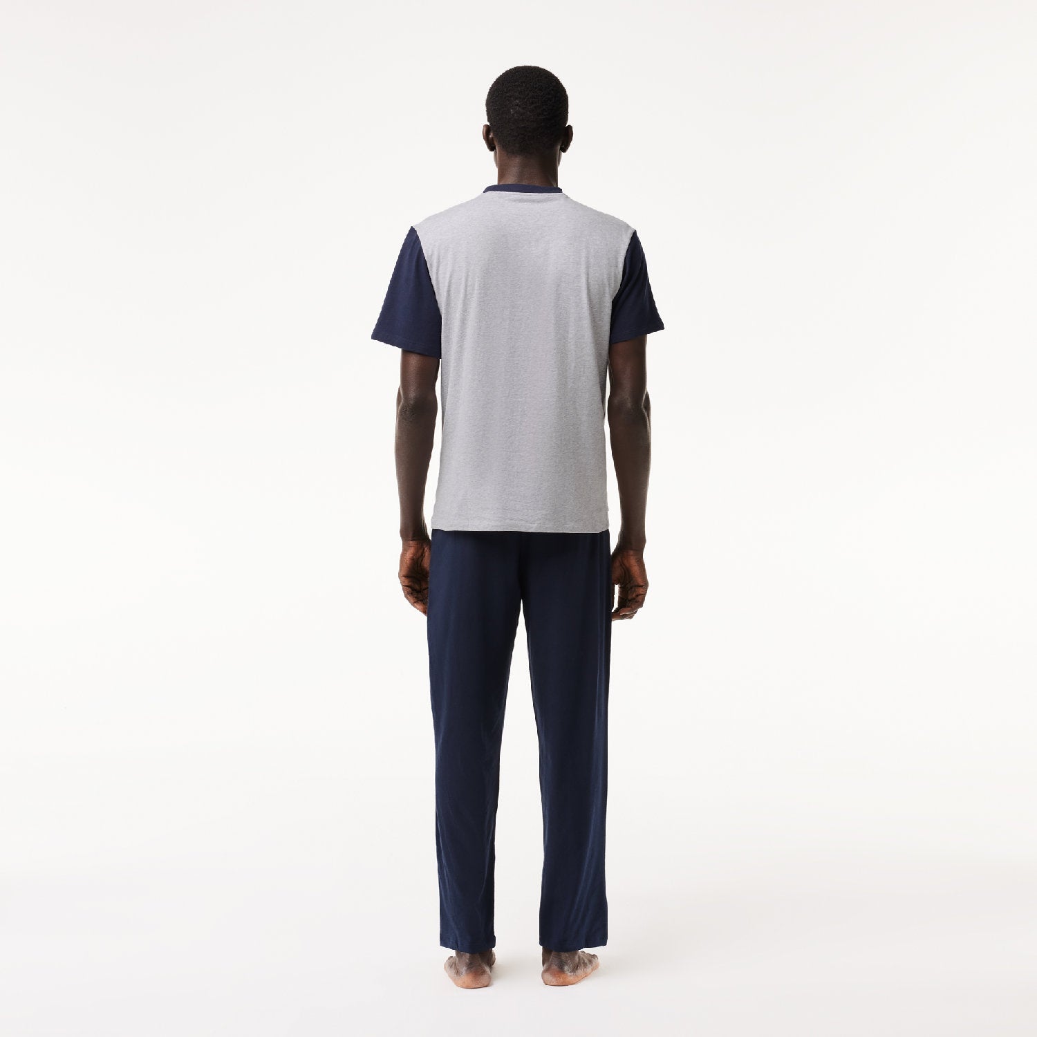 Ensemble de pyjama avec inscription - Argent & Marine