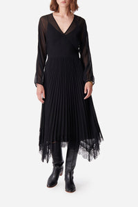 Robe midi Diama - Noir