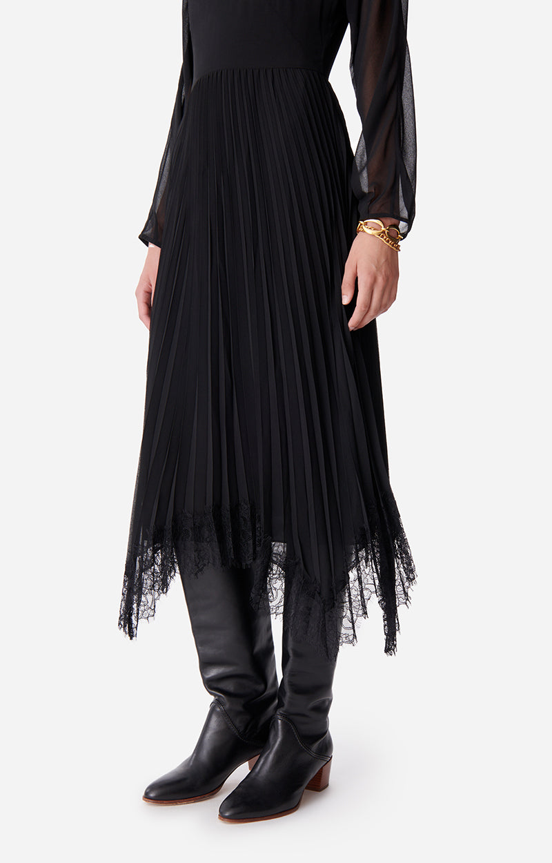 Robe midi Diama - Noir