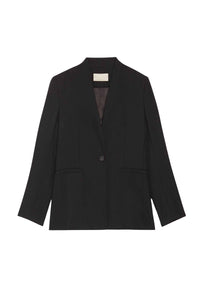 Blazer ajusté Diona - Noir