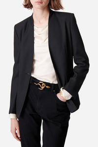 Blazer ajusté Diona - Noir