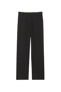Pantalon droit taille haute Dandy - Noir