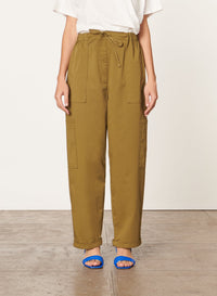 Pantalon droit taille haute Cailo - Safari