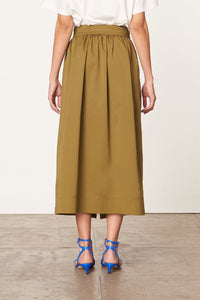 Darja midi skirt - Safari