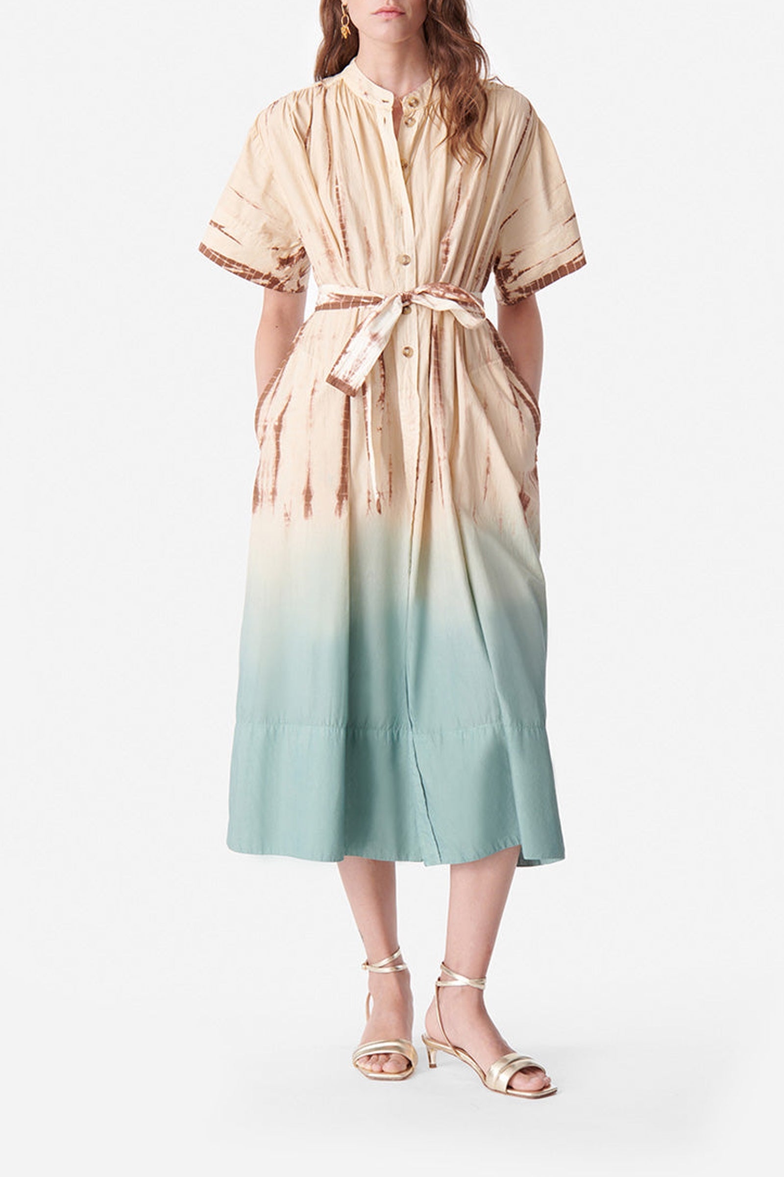 Robe longue Ciao - Vert