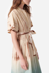 Robe longue Ciao - Vert