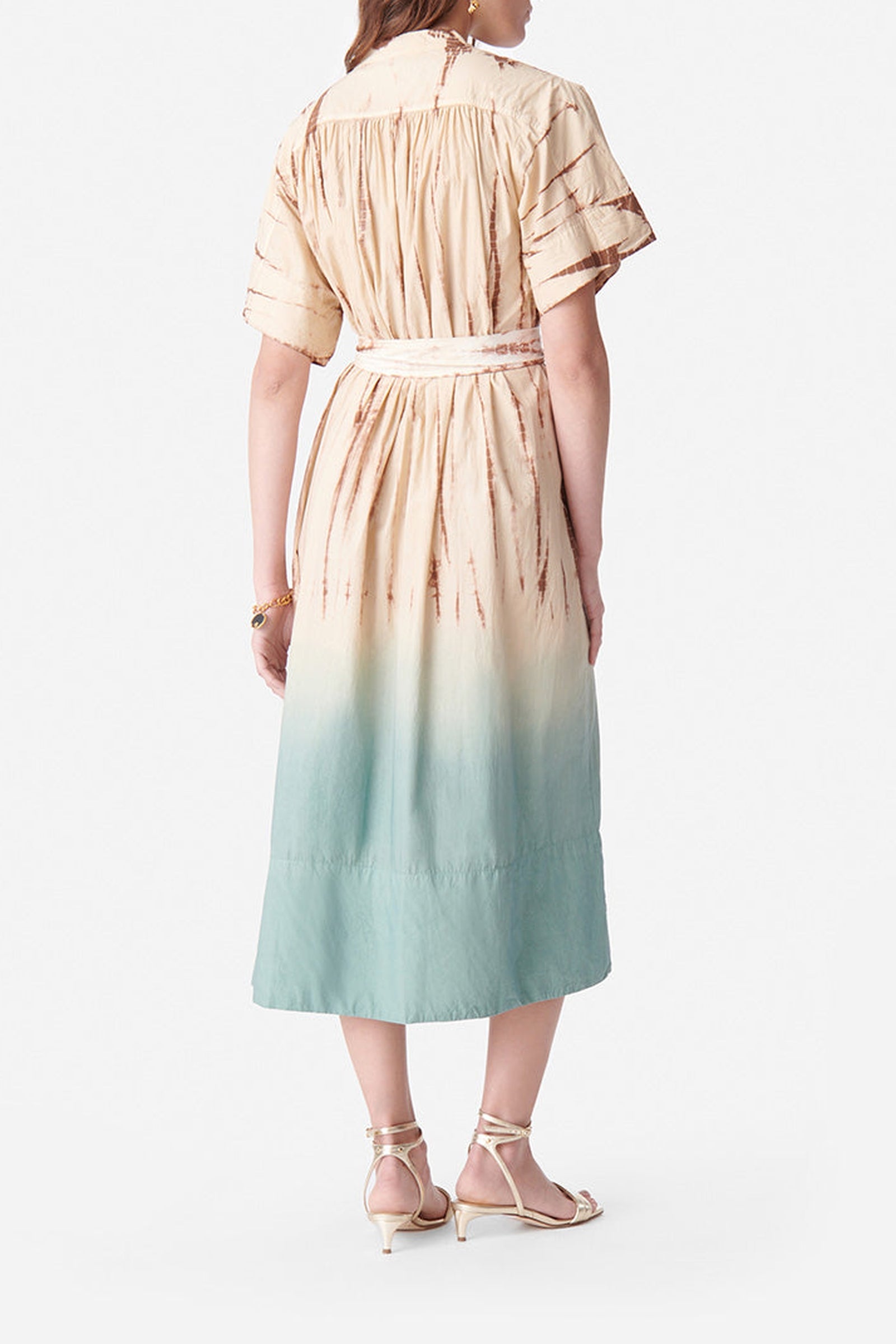 Robe longue Ciao - Vert