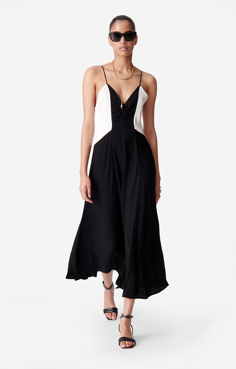 58 QTY NEW // NOIR / Robe Dragée - NOIR