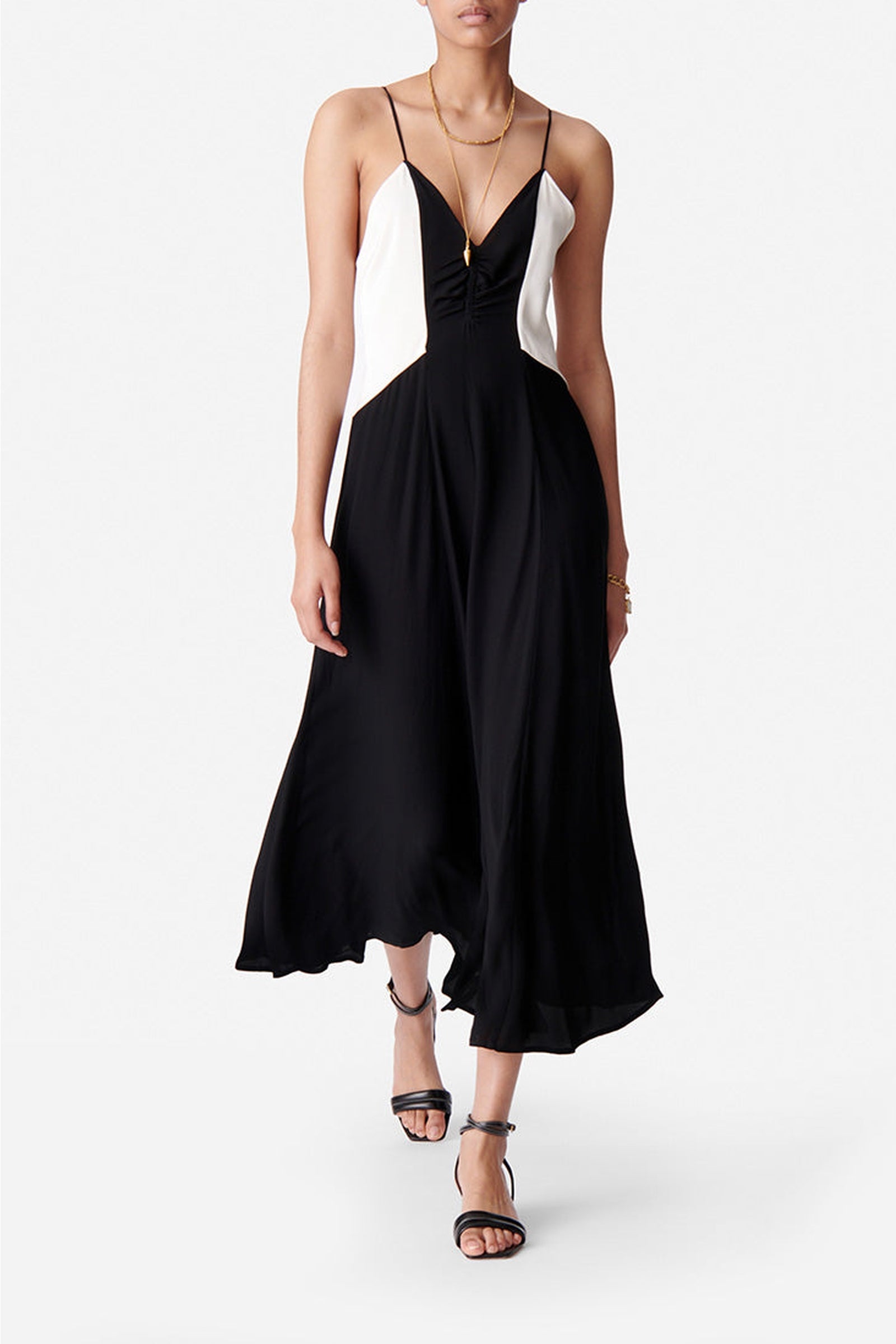Robe longue Dragée - Noir