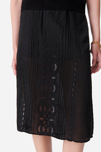 Dori midi skirt - Black