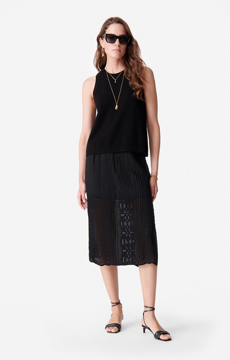 23 QTY NEW // NOIR / Jupe Dori - NOIR