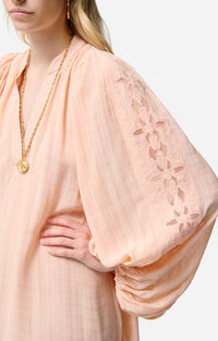 Robe courte Vanessa - Pêche