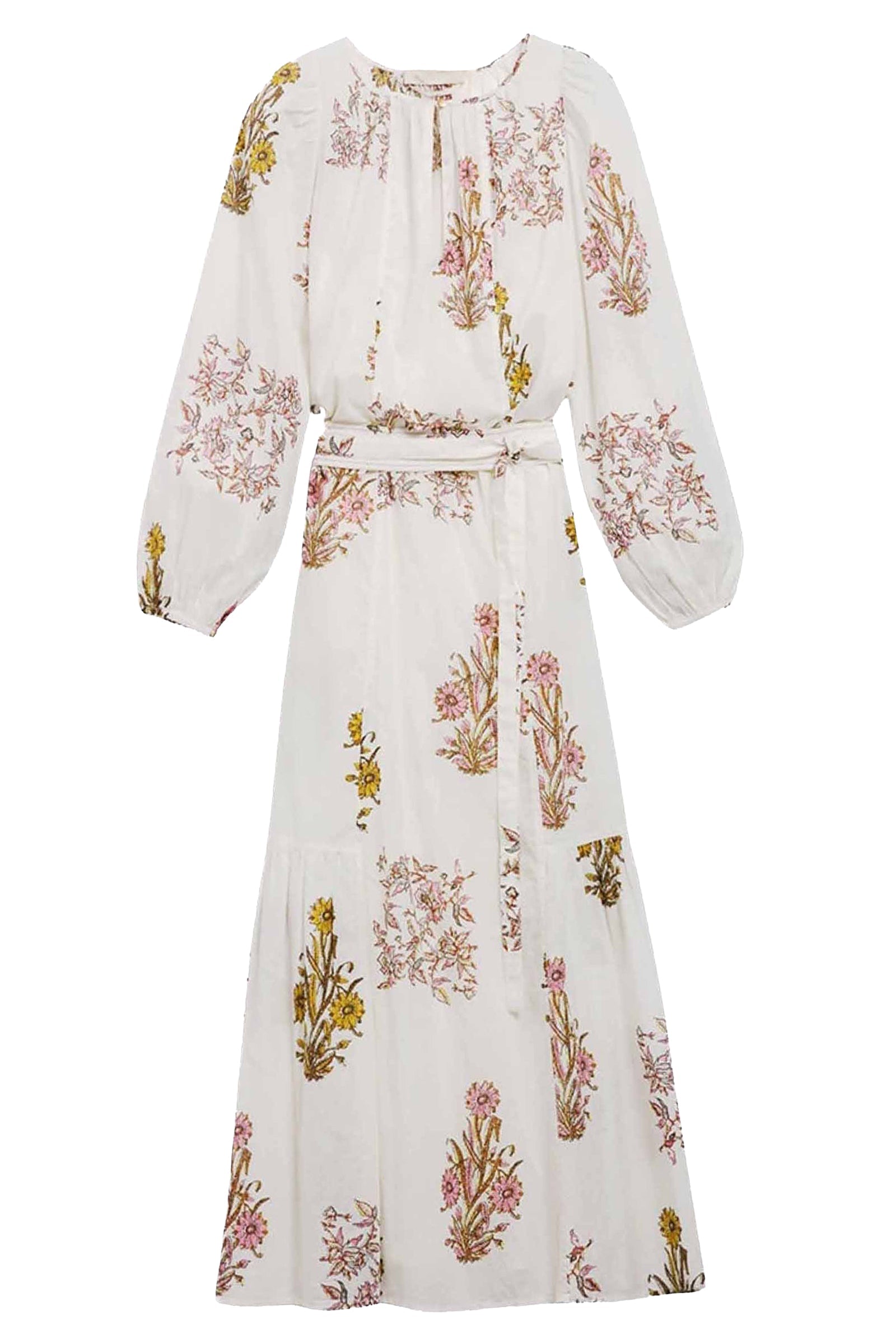 Robe longue Darabelle - Écru