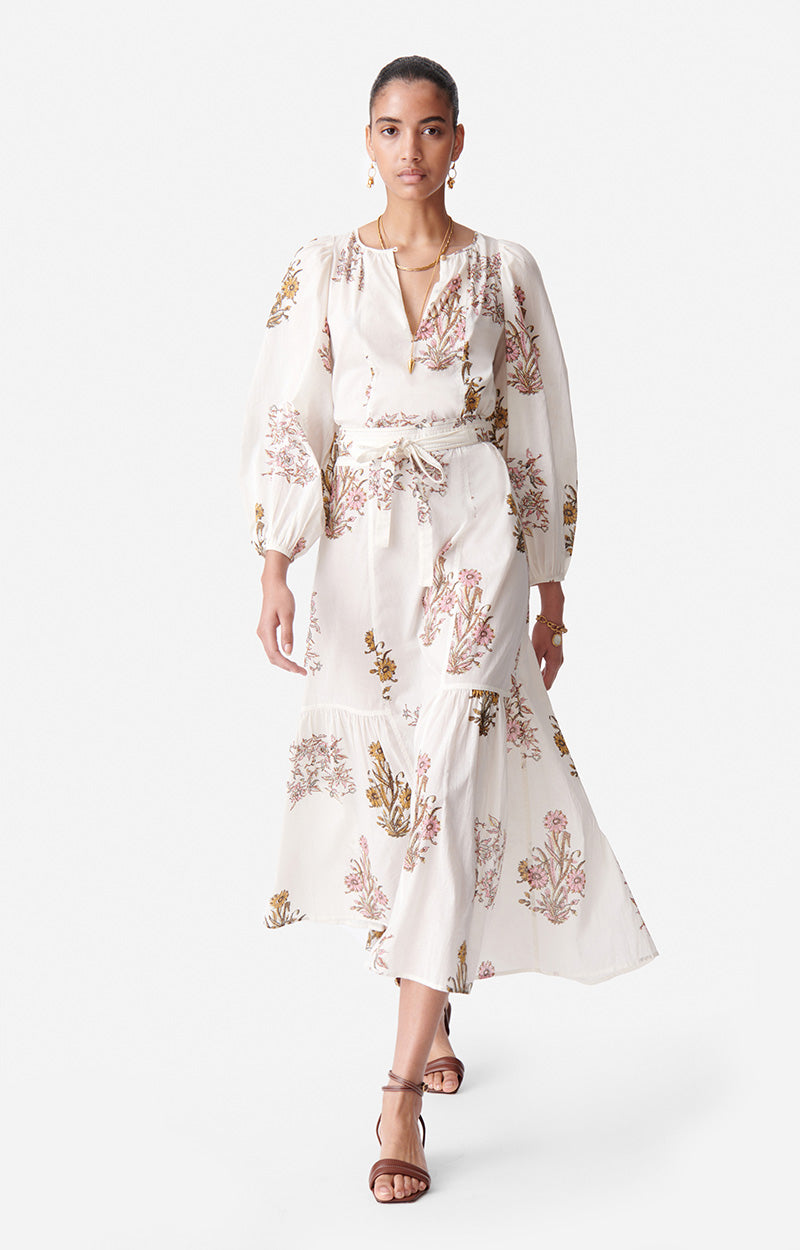 49 QTY NEW // ECRU / Robe Darabelle - ECRU