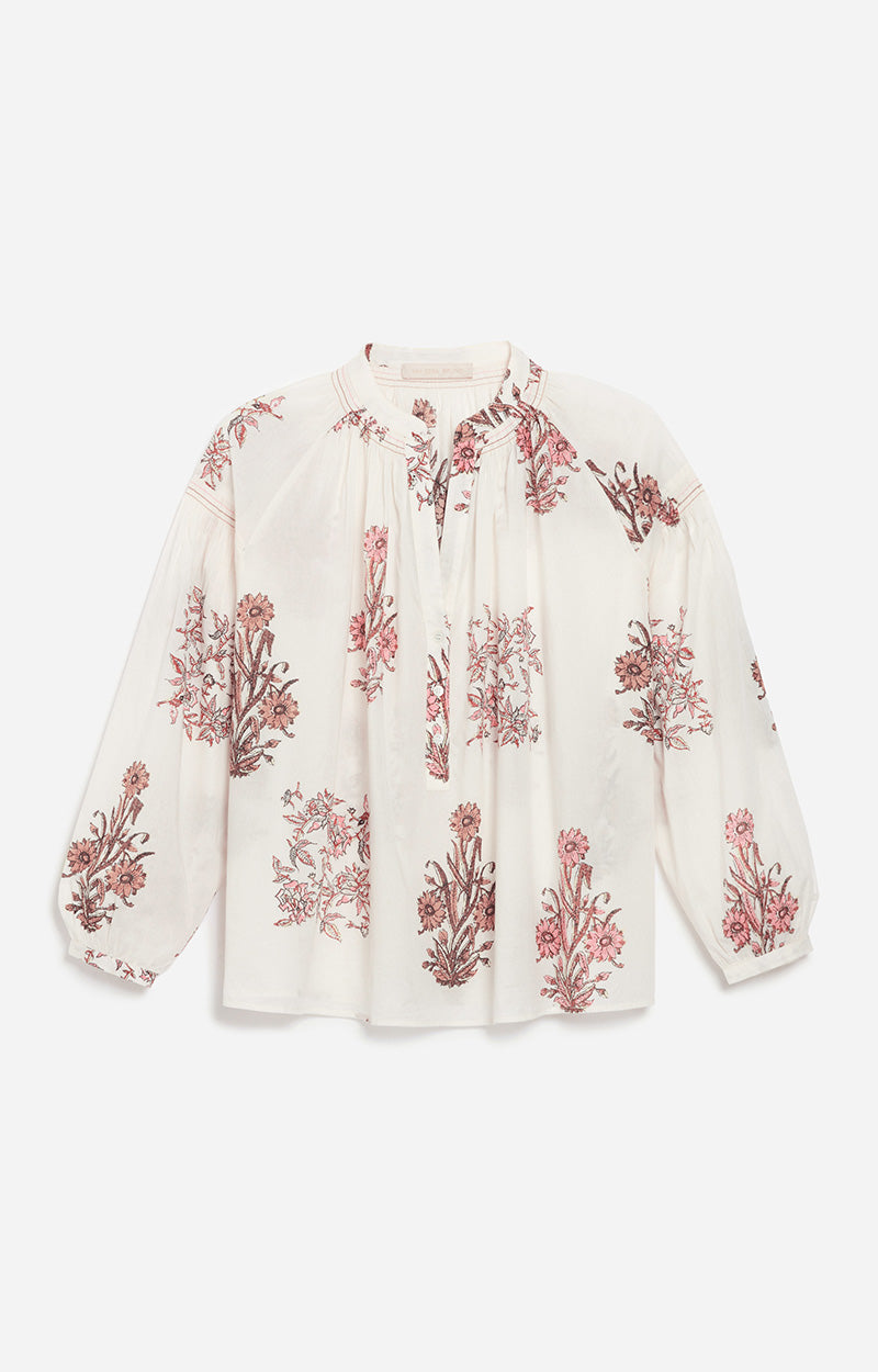 22 QTY NEW // ECRU / Blouse Nipoa - ECRU