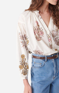 22 QTY NEW // ECRU / Blouse Nipoa - ECRU